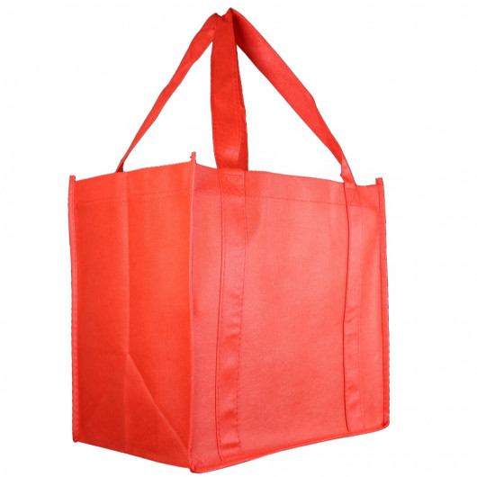 Red Promotional Shopping Totes